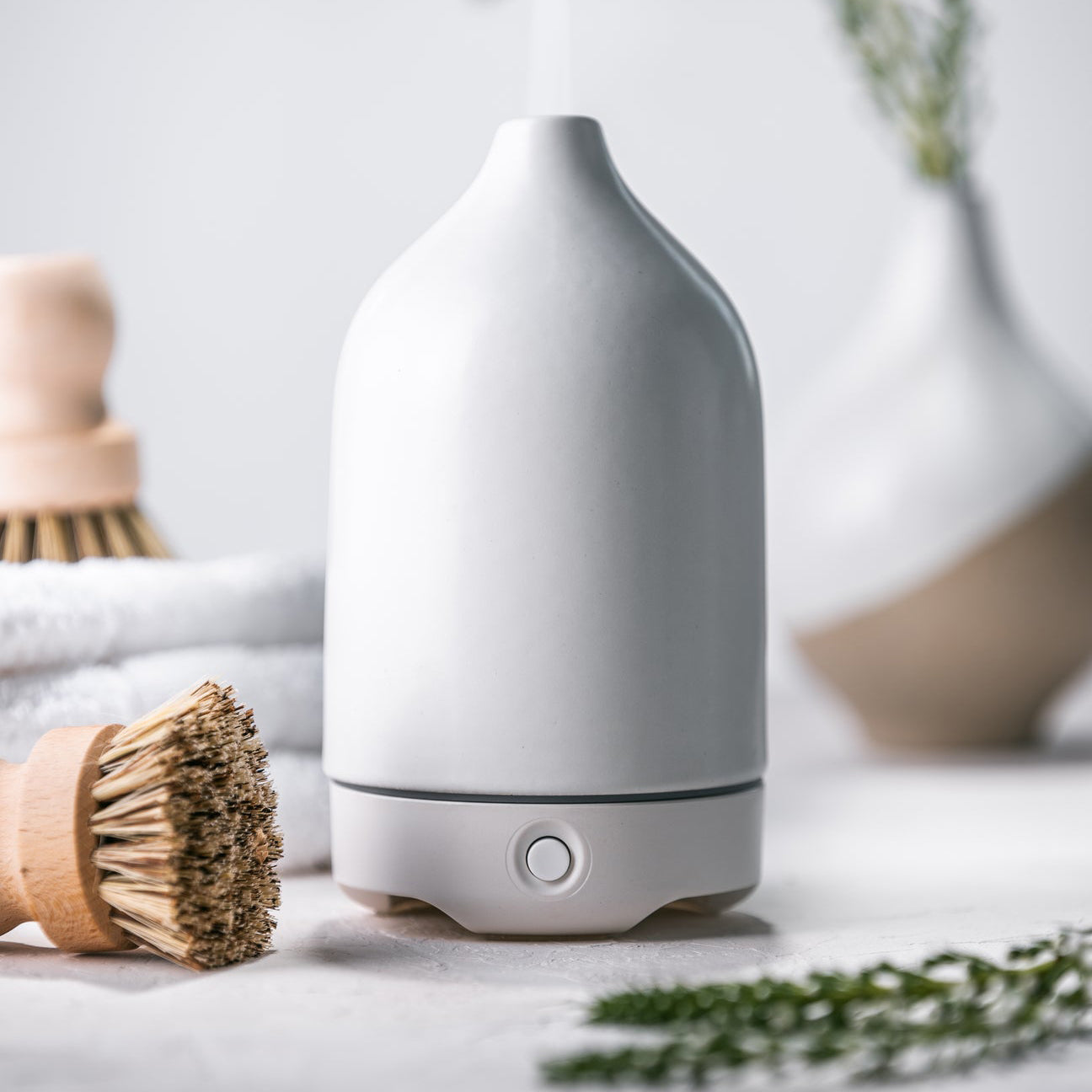 White Ceramic Glass Diffuser