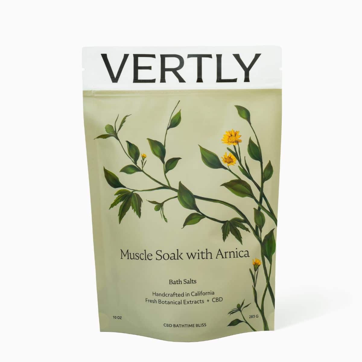 CBD Muscle Soak Bath Salts with Arnica