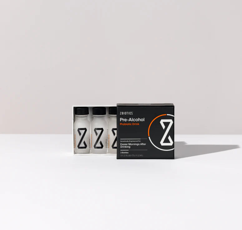 ZBiotics Pre-Alcohol Probiotic Drink (3-pack)