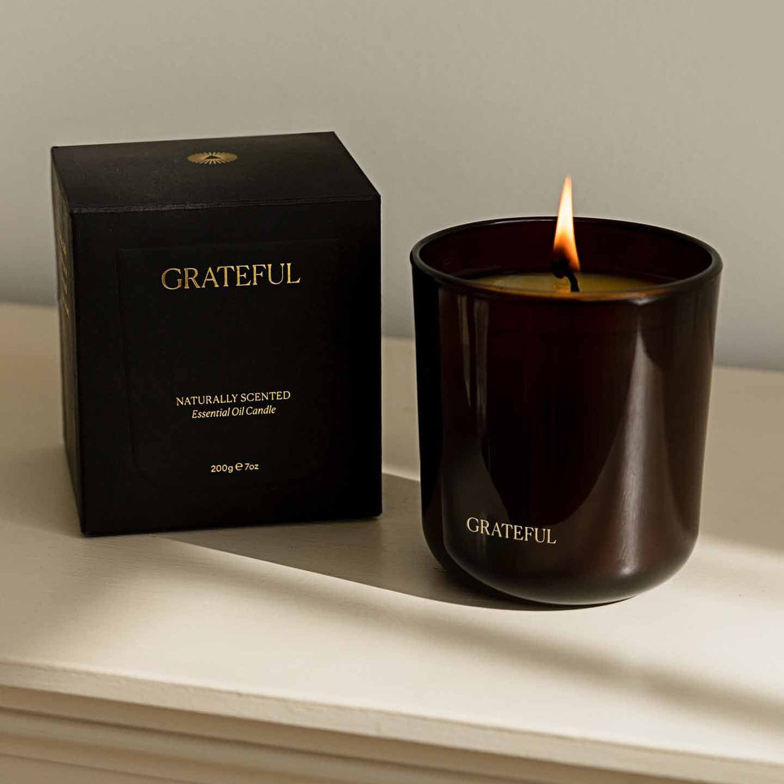 Grateful Pure Essential Oil Candle