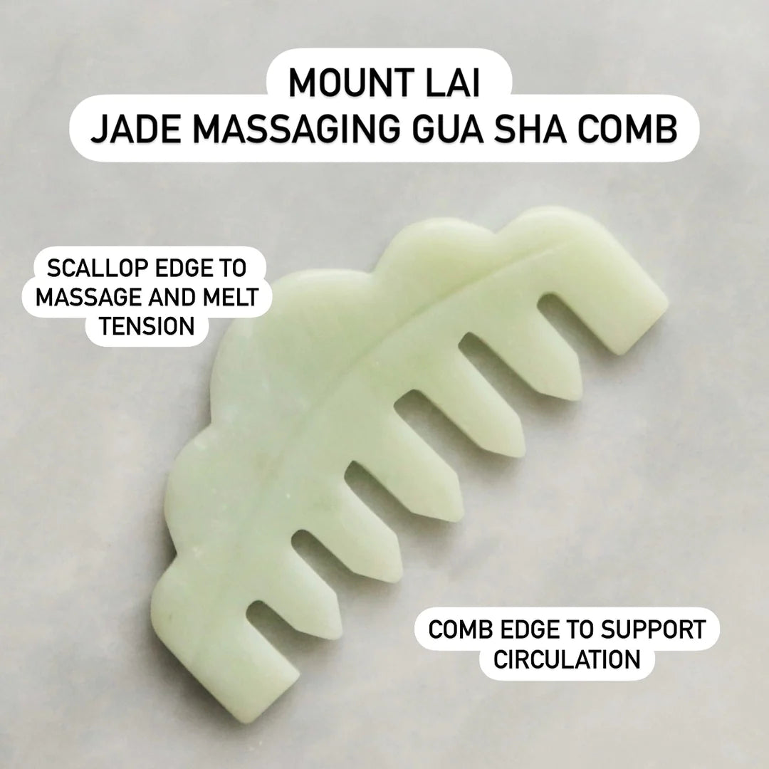 Jade Massaging Comb