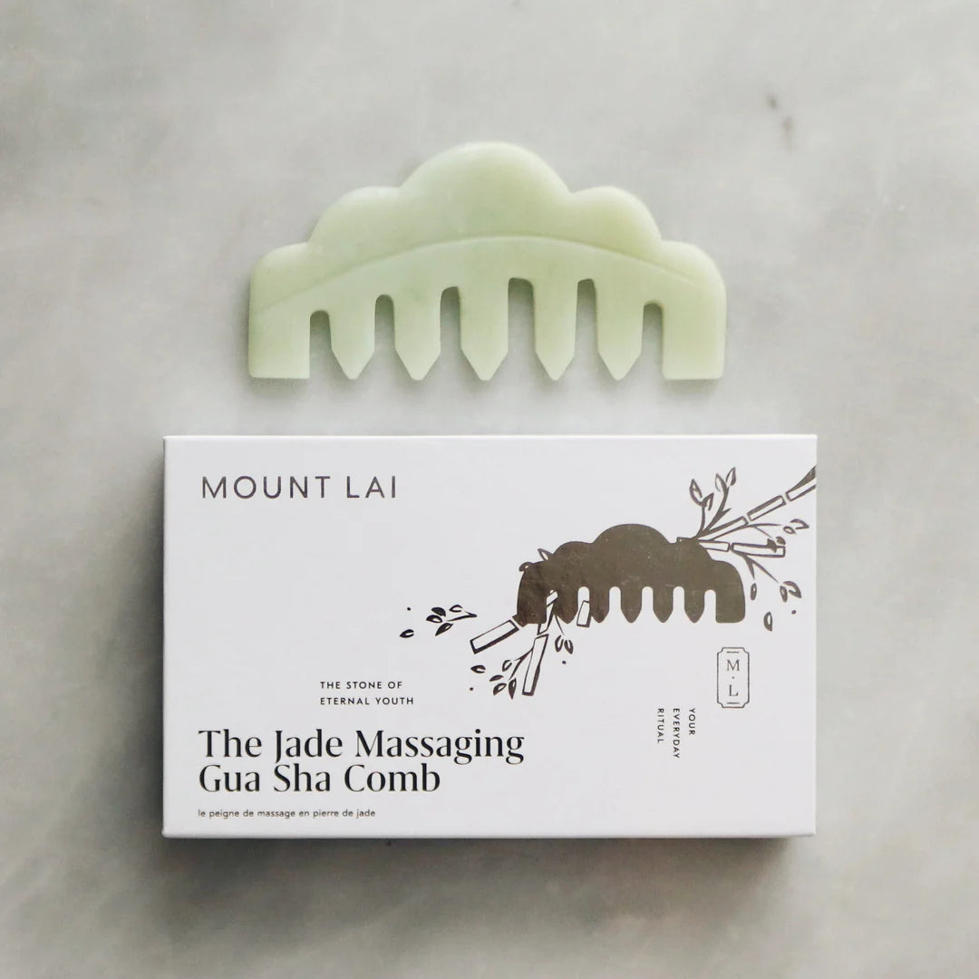 Jade Massaging Comb