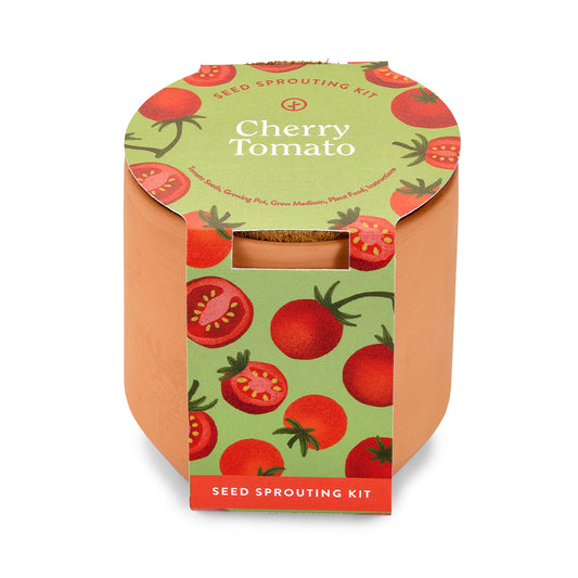 Tiny Terracotta Garden Kit- Cherry Tomato