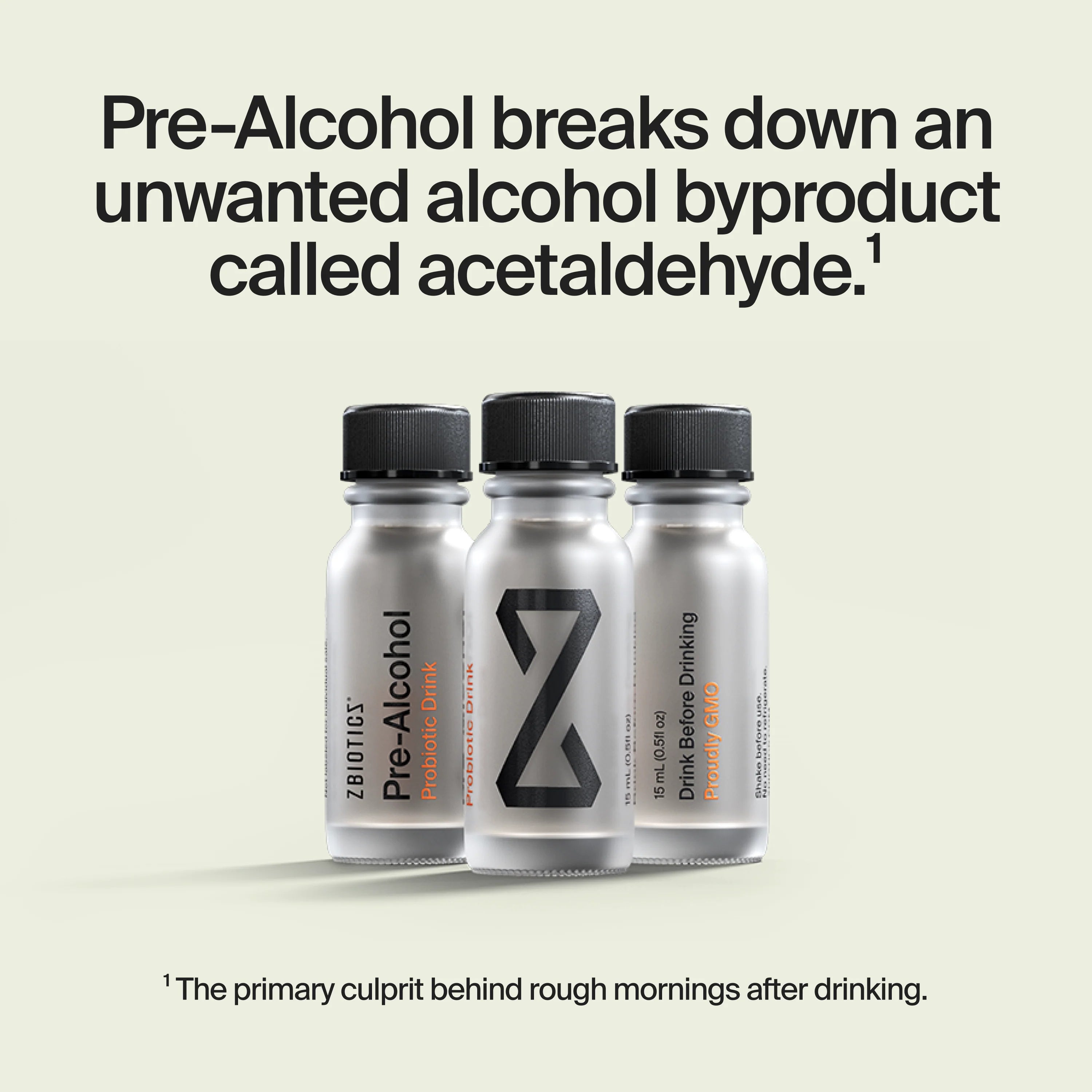 Zbiotics Pre-Alcohol Probiotic Drink (6-pack)