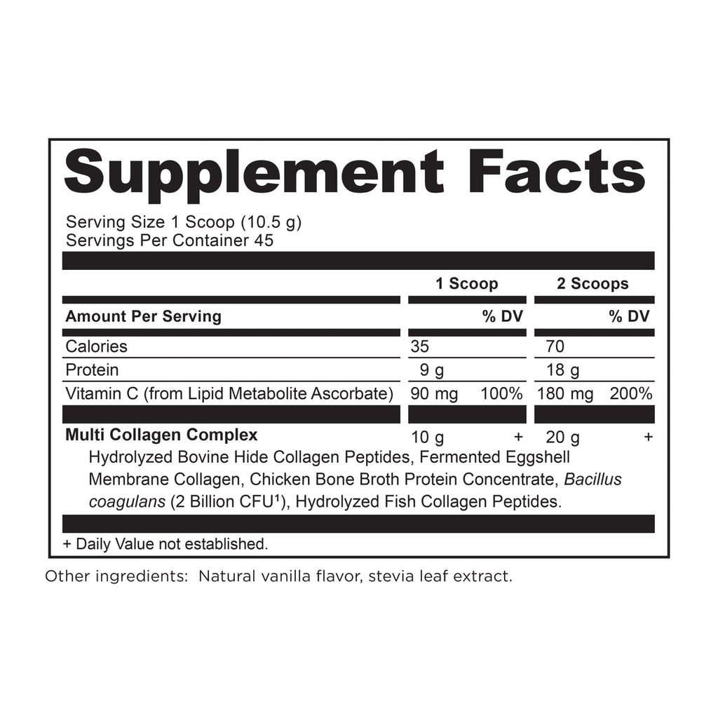 Vanilla Multi Collagen Protein
