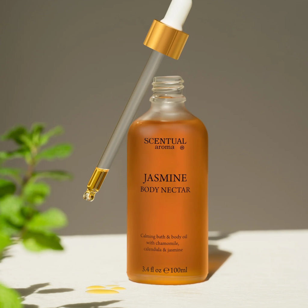 Jasmine Body Nectar, Rejuvenating Bath & Body Oil