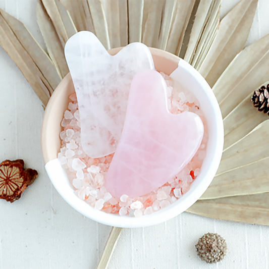 Gua Sha Tool - Rose Quartz