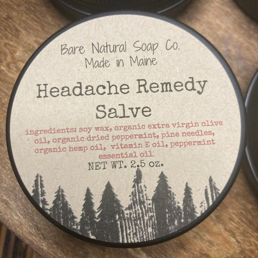 Headache Remedy Salve | Herbal Salve