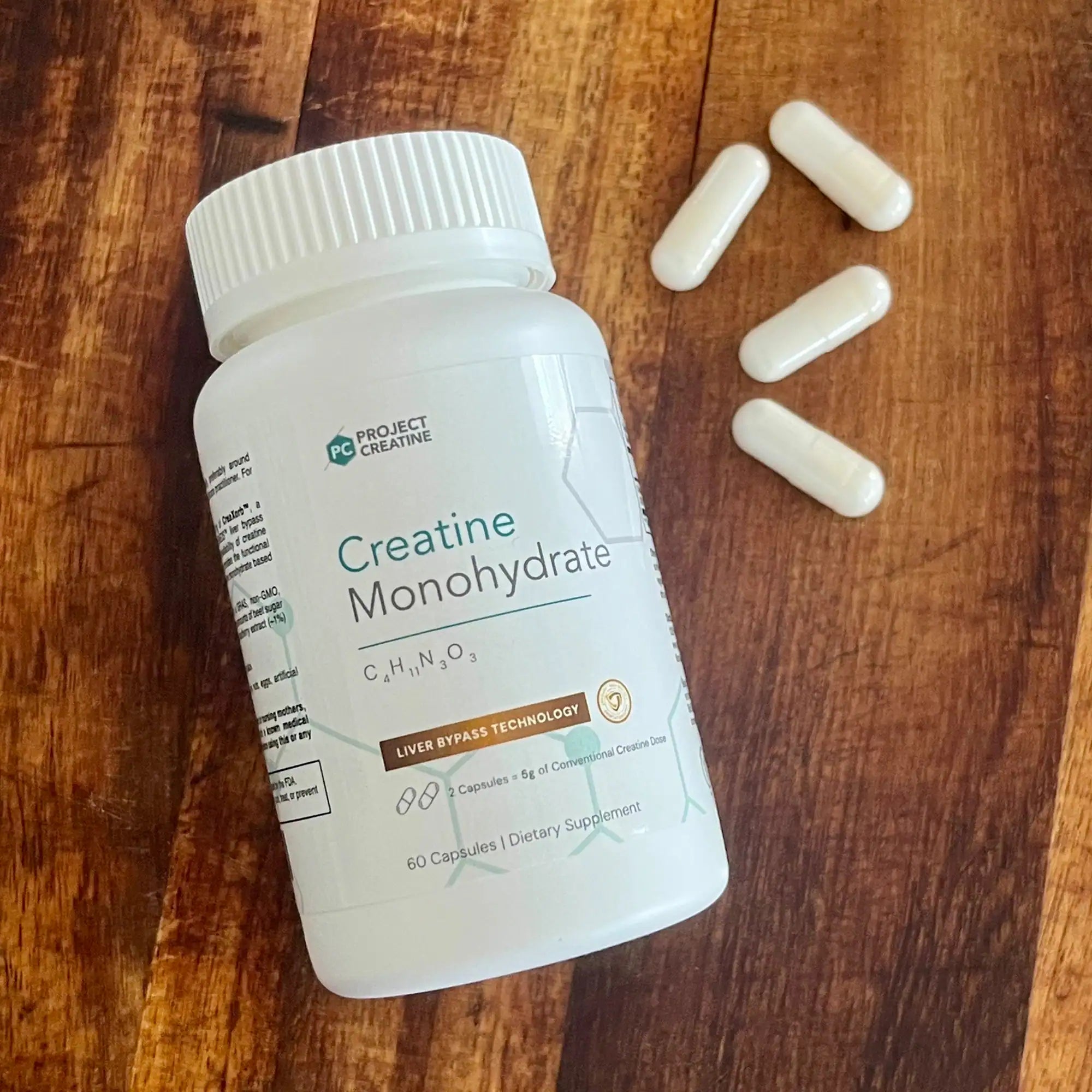 Creatine Monohydrate 60 capsules