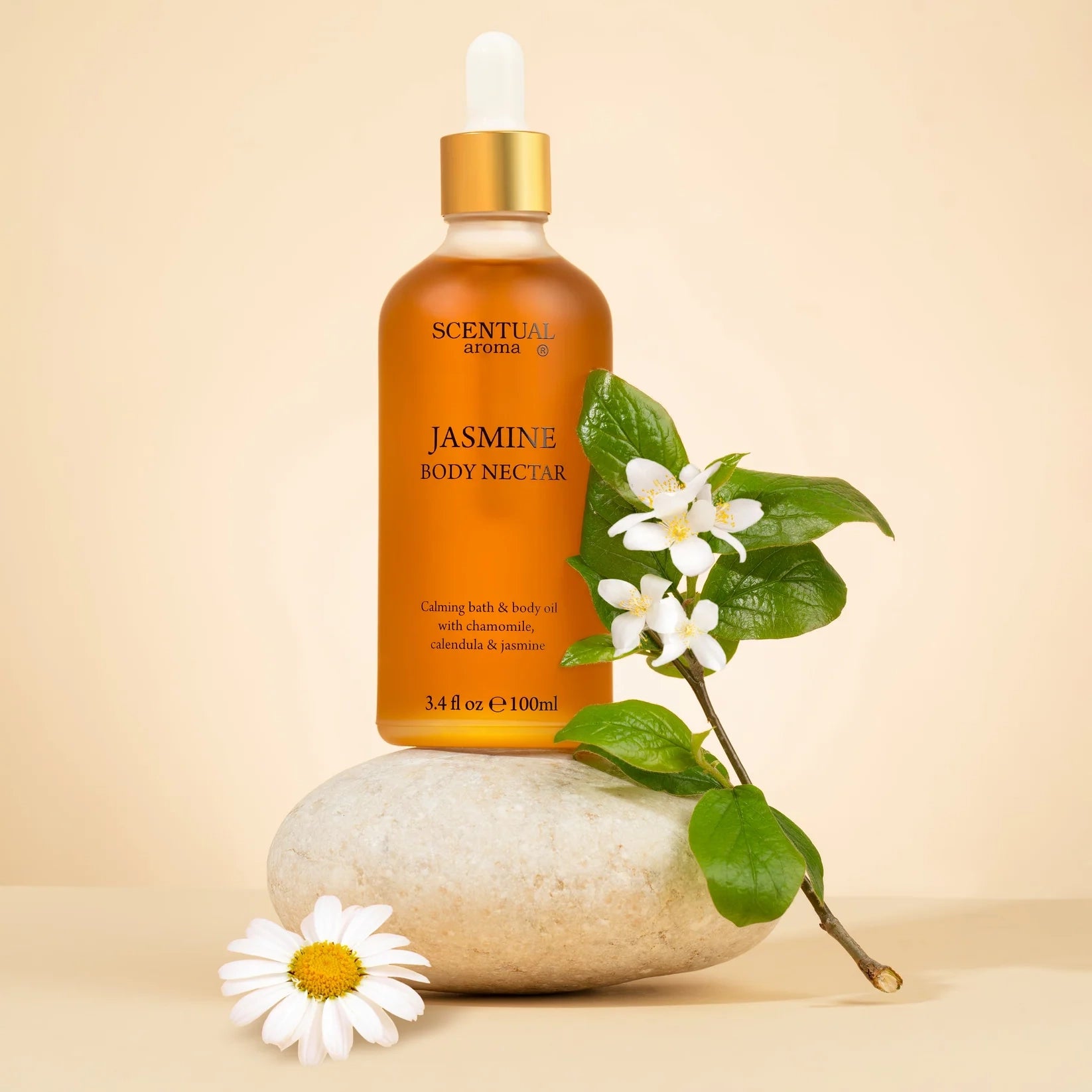 Jasmine Body Nectar, Rejuvenating Bath & Body Oil