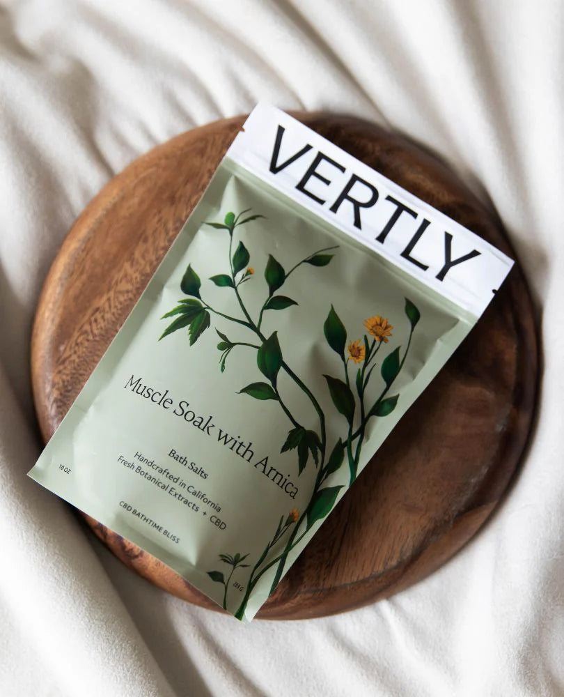 CBD Muscle Soak Bath Salts with Arnica