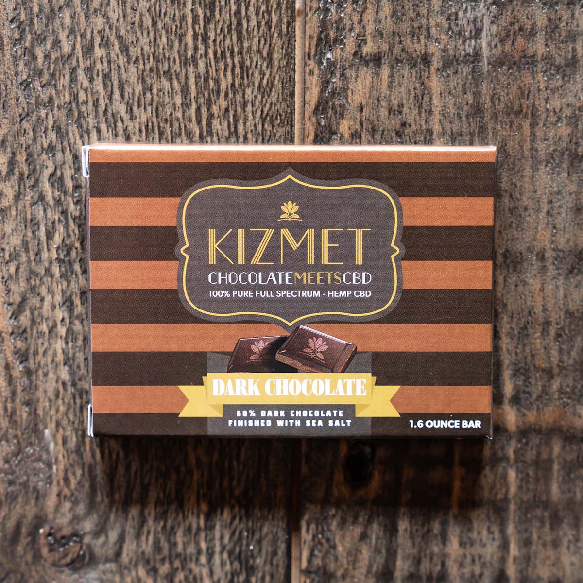 Kizmet CBD Dark Chocolate (60mg) 1.6oz