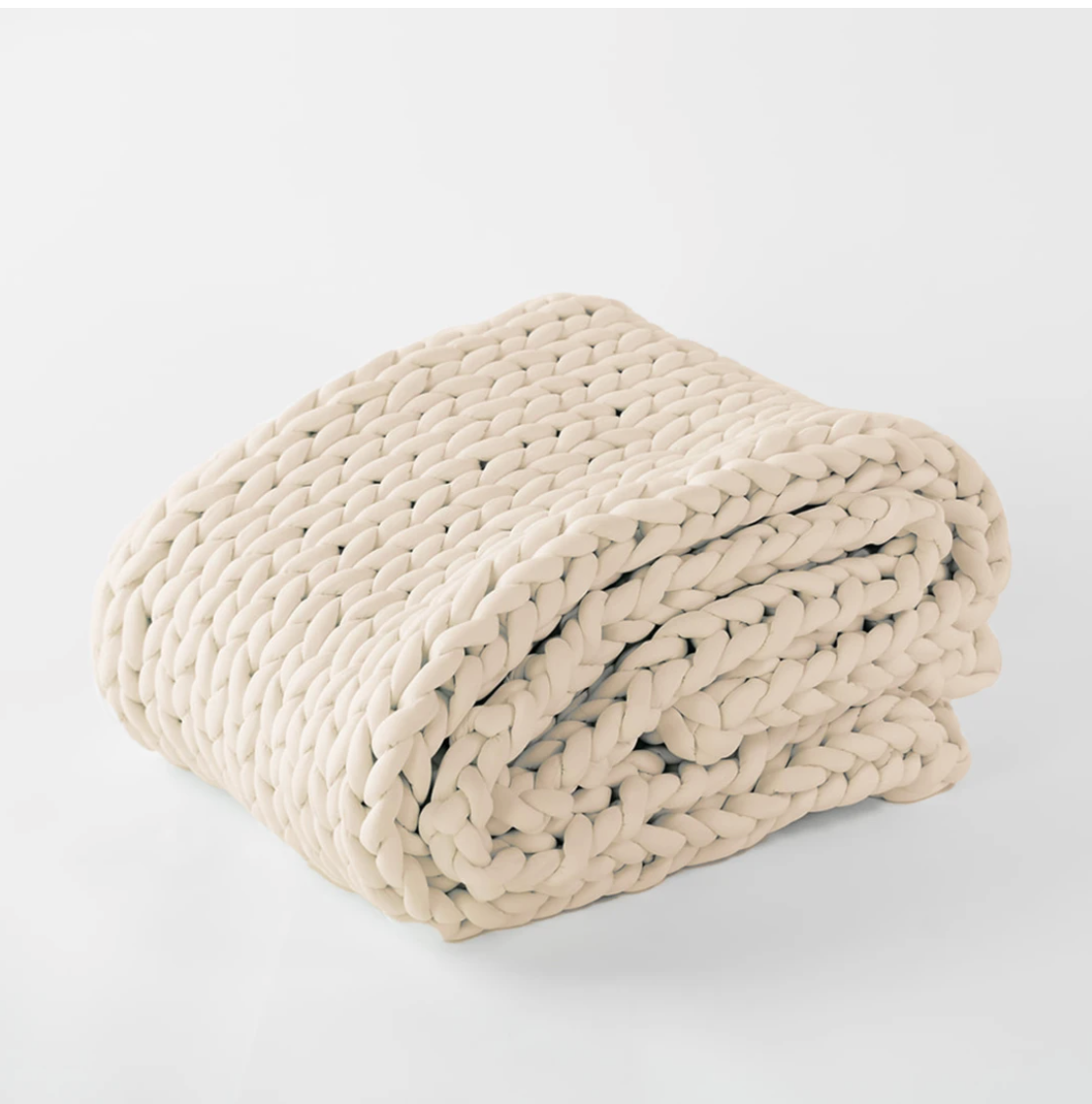 Weighted Woven Dream Throw